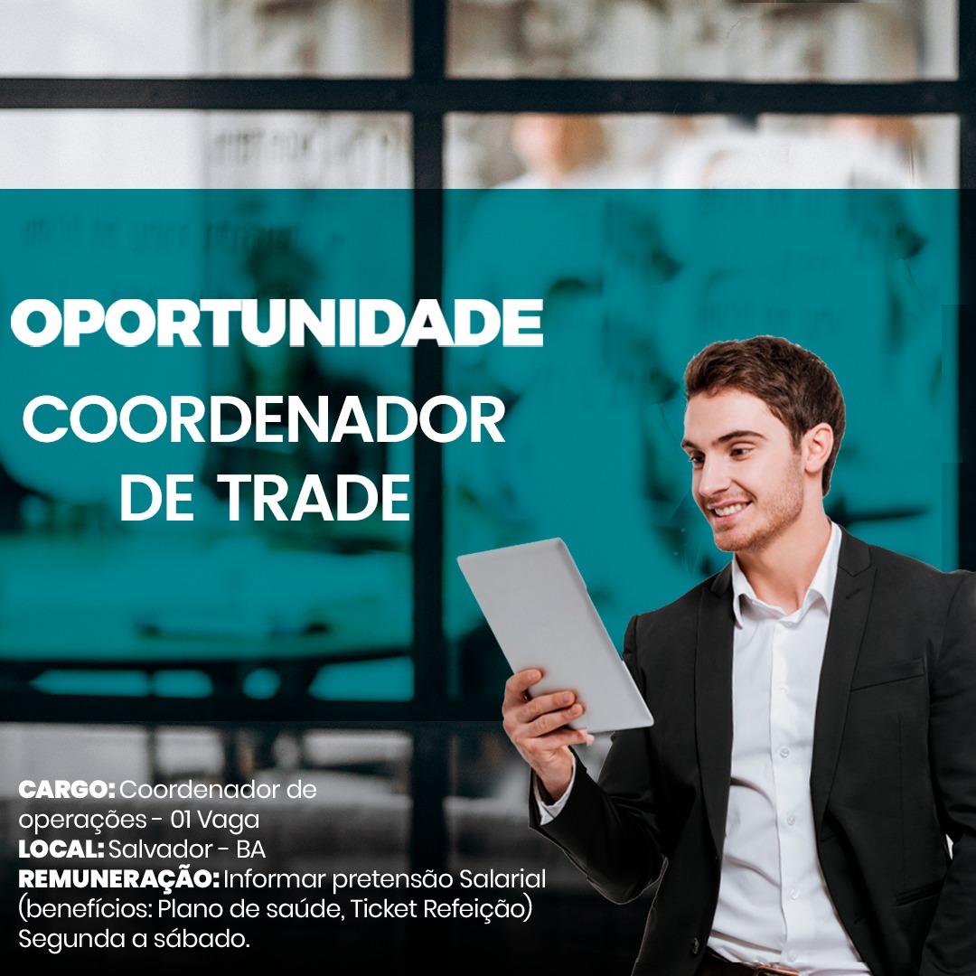 COORDENADOR DE TRADE