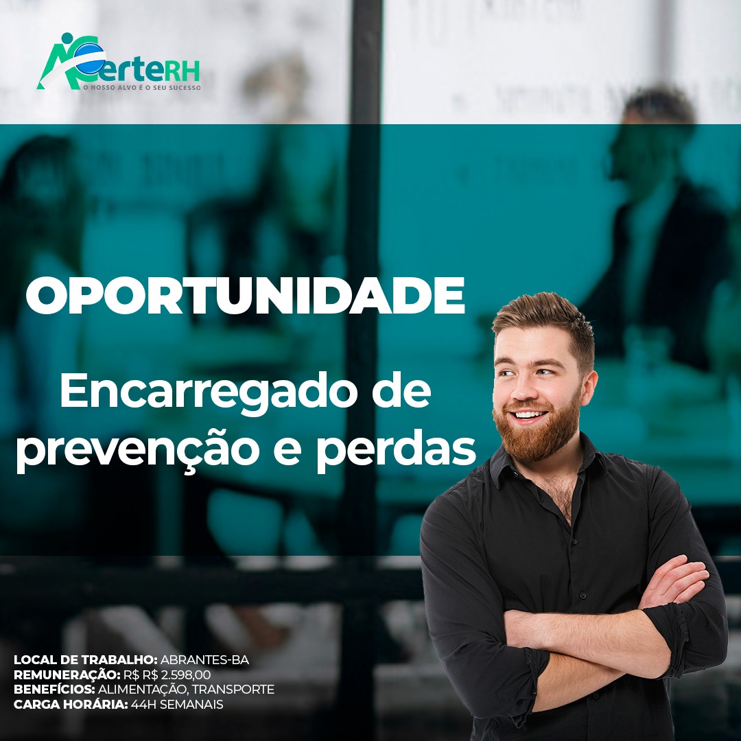 Encarregado de prevenção e perdas