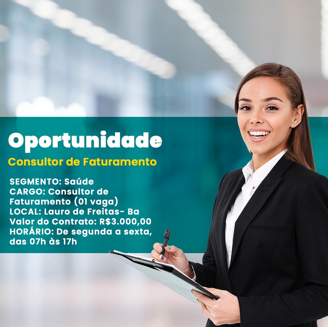 Consultor de Faturamento