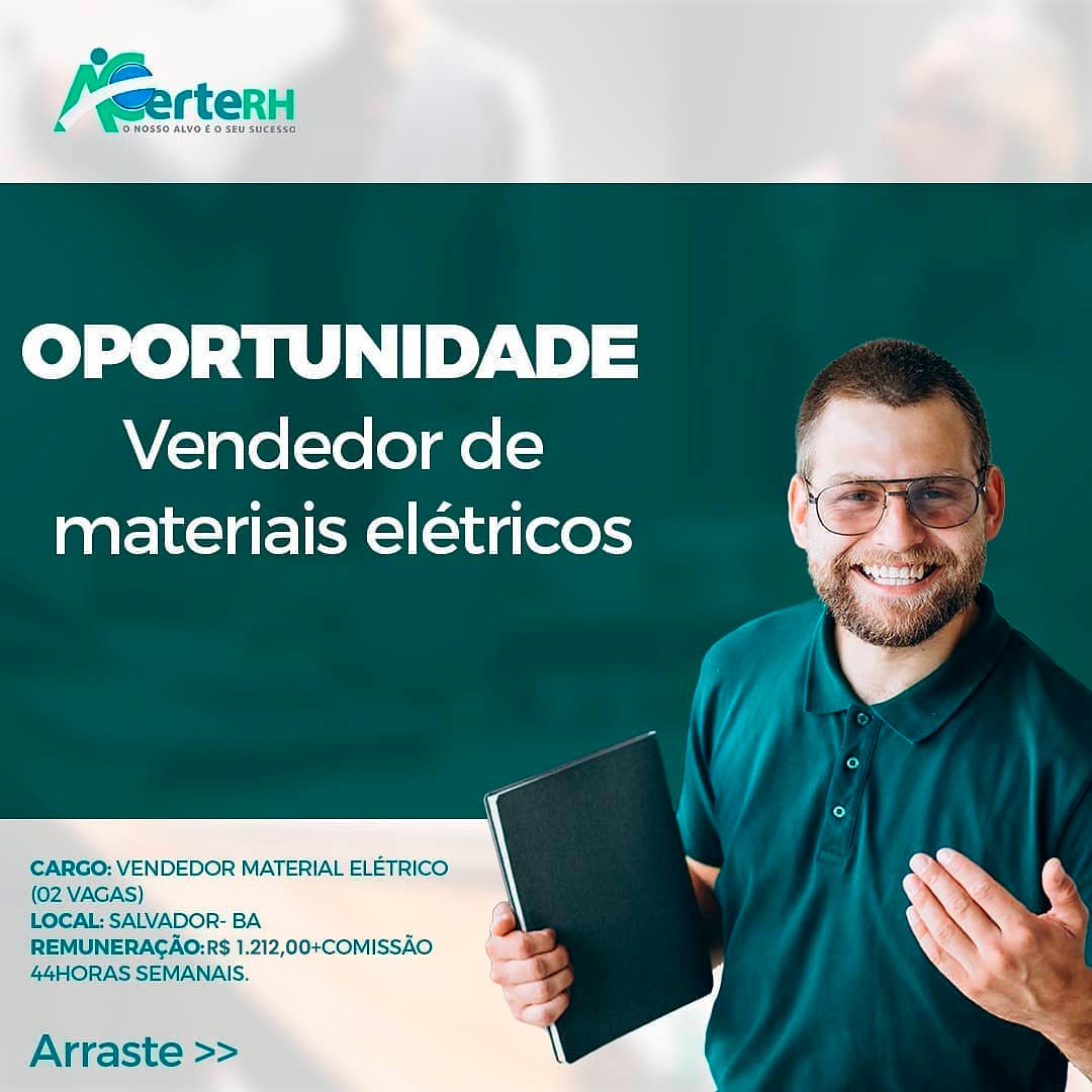 Vendedor de Materiais Elétricos